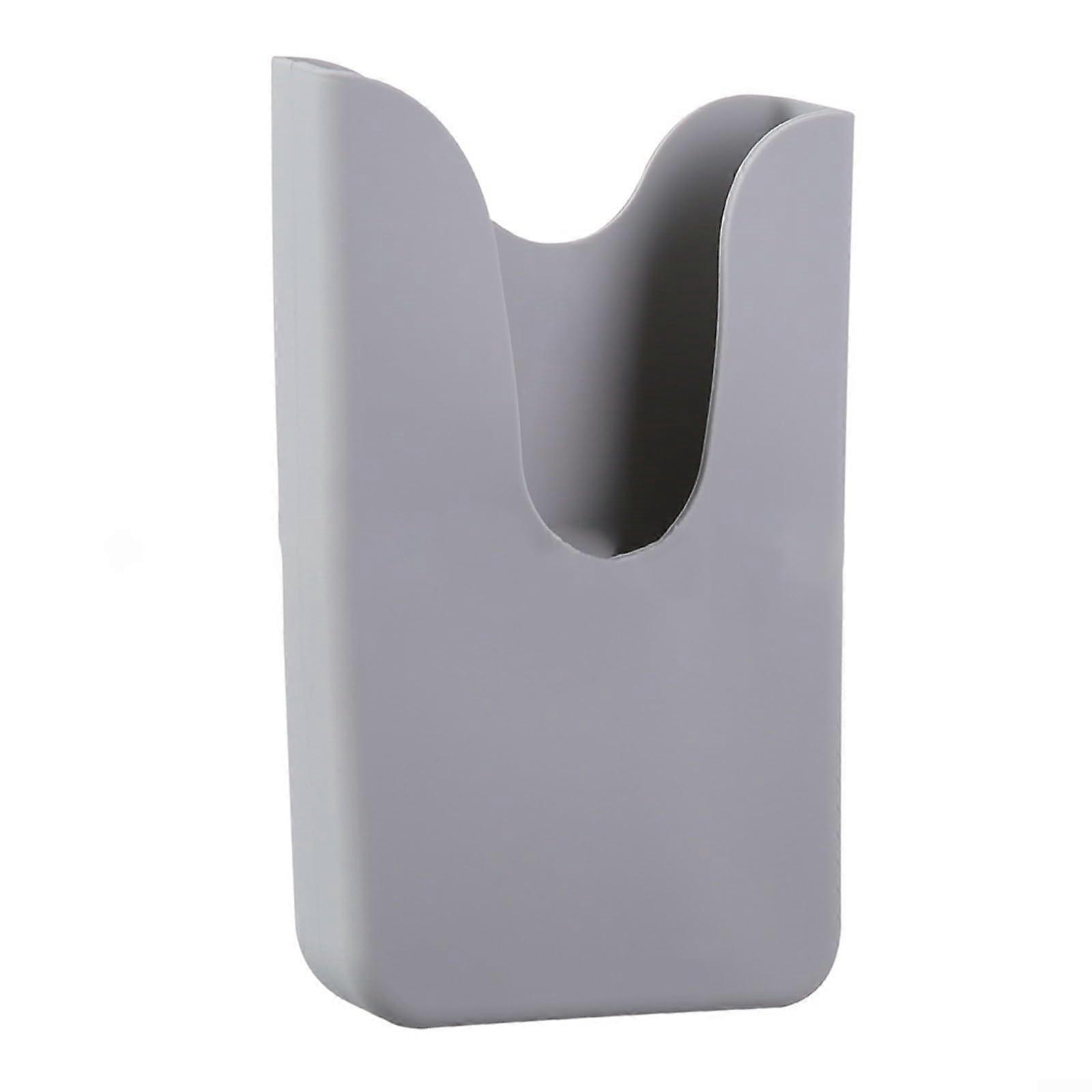 Silicone Phone Holder Storage Bracket Mobile Device Organizer Secure Attachment Design Compatible With Beach Tote Bags Gray