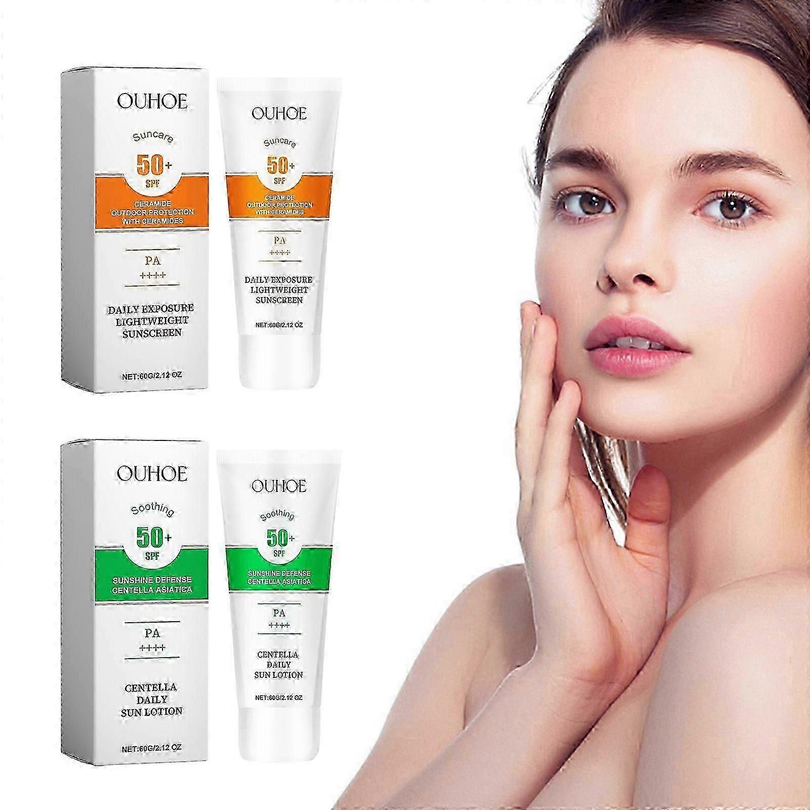 קרם הגנה מעניק לחות, קרם הגנה לפנים, קרם הגנה לפנים ולגוף, לגוף ולפנים SPF 50 לכל סוגי העור