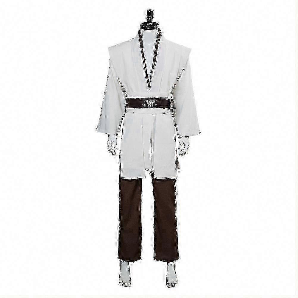Disfraz de Anakin Skywalker para cosplay, túnica Jedi, uniforme para fiesta de Halloween para adultos, traje de batalla espacial de película, talla 26