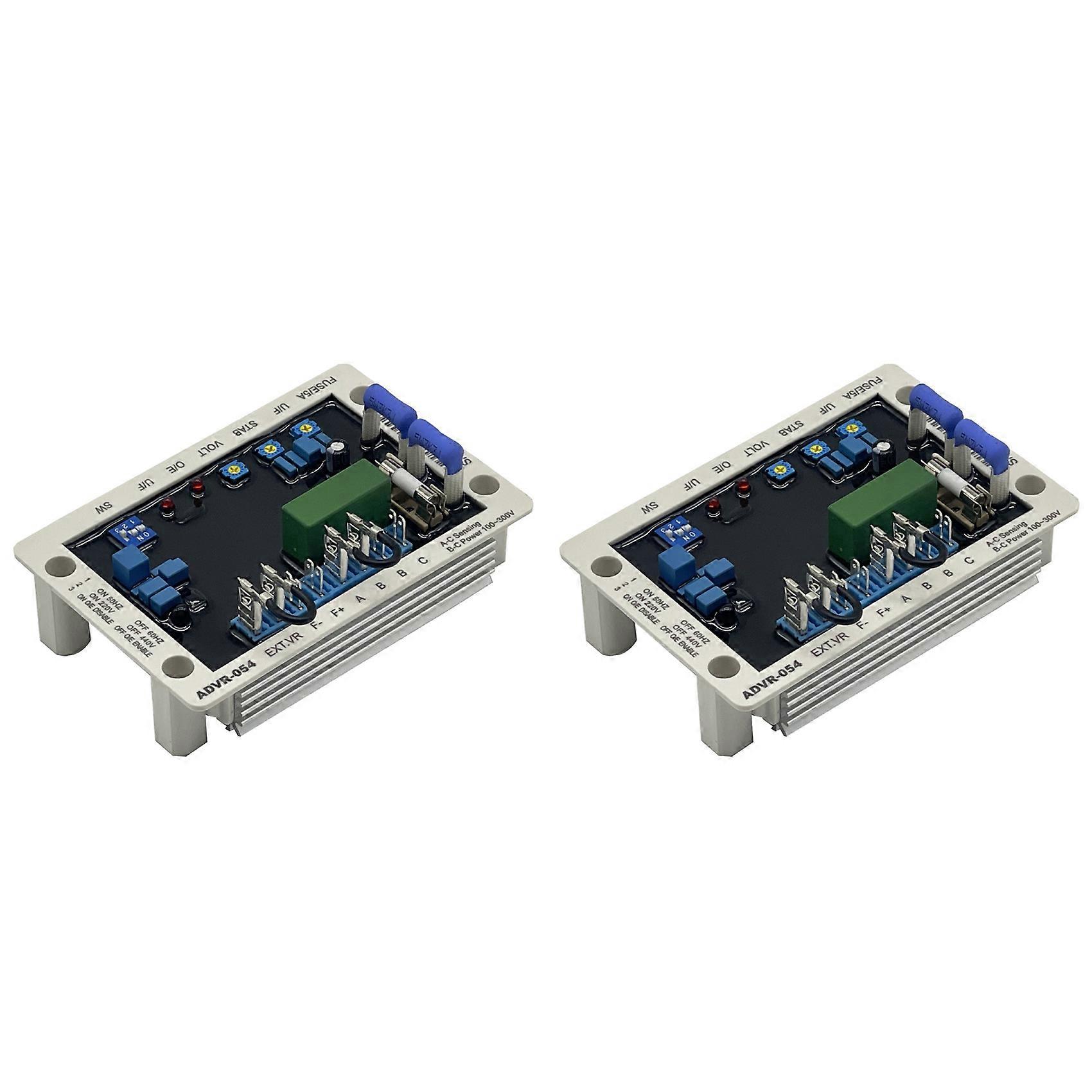 2X ADVR054 Advr-054 Voltage Regulator AVR Generator Universal Automatic Voltage Regulator