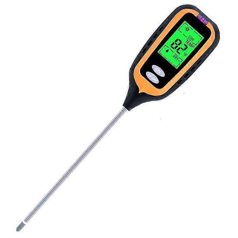 4 in 1 Potted Pot Soil Tester PH Detector Soil Moisture Sunlight Ambient Humidity Temp Tester Garden