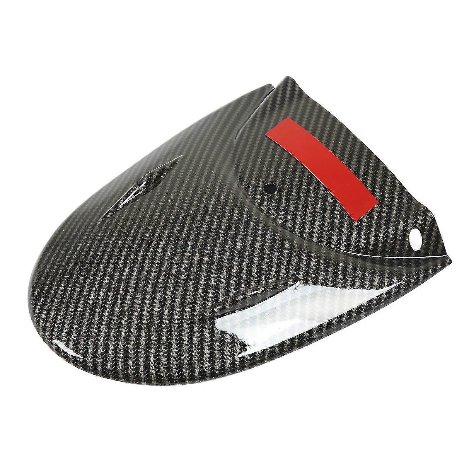 Motorcycle Rear Mudguard Extender Carbon Fiber Pattern Glossy Replacement For 765 R 2017‑2022