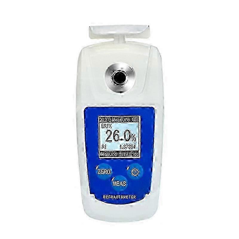 25-26 Digital Refractometer Sugar Meter Refractometer Digital Fruit Sugar Meter Juice Drinks Measuring Range 0-55%