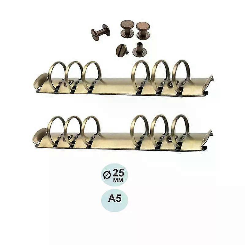 2PCS A5 25mm Bronze Mechanism Clips