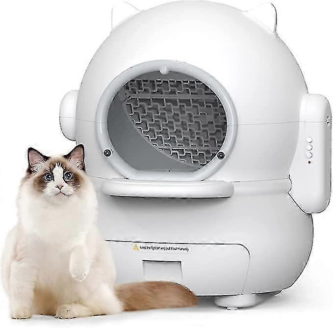 Self-cleaning Cat Litter Box,automatic Litter Box For Multiple Of Catsone-touch Intelligent Safety Cat Litter Box Easy To Clean.