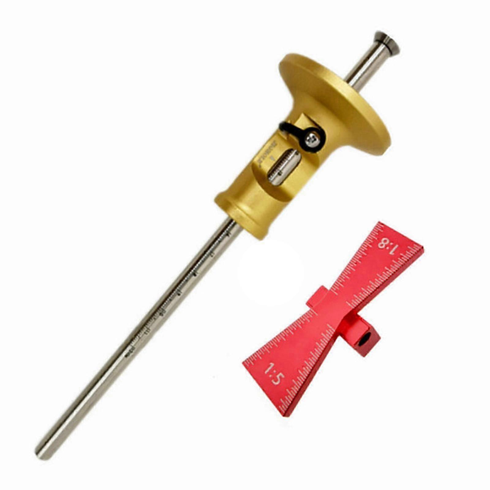 Dovetail Jig Wheel Marking Gauge Tool for Quick Measurement Transfers Wood Scribe Tool Lightweight High Precision