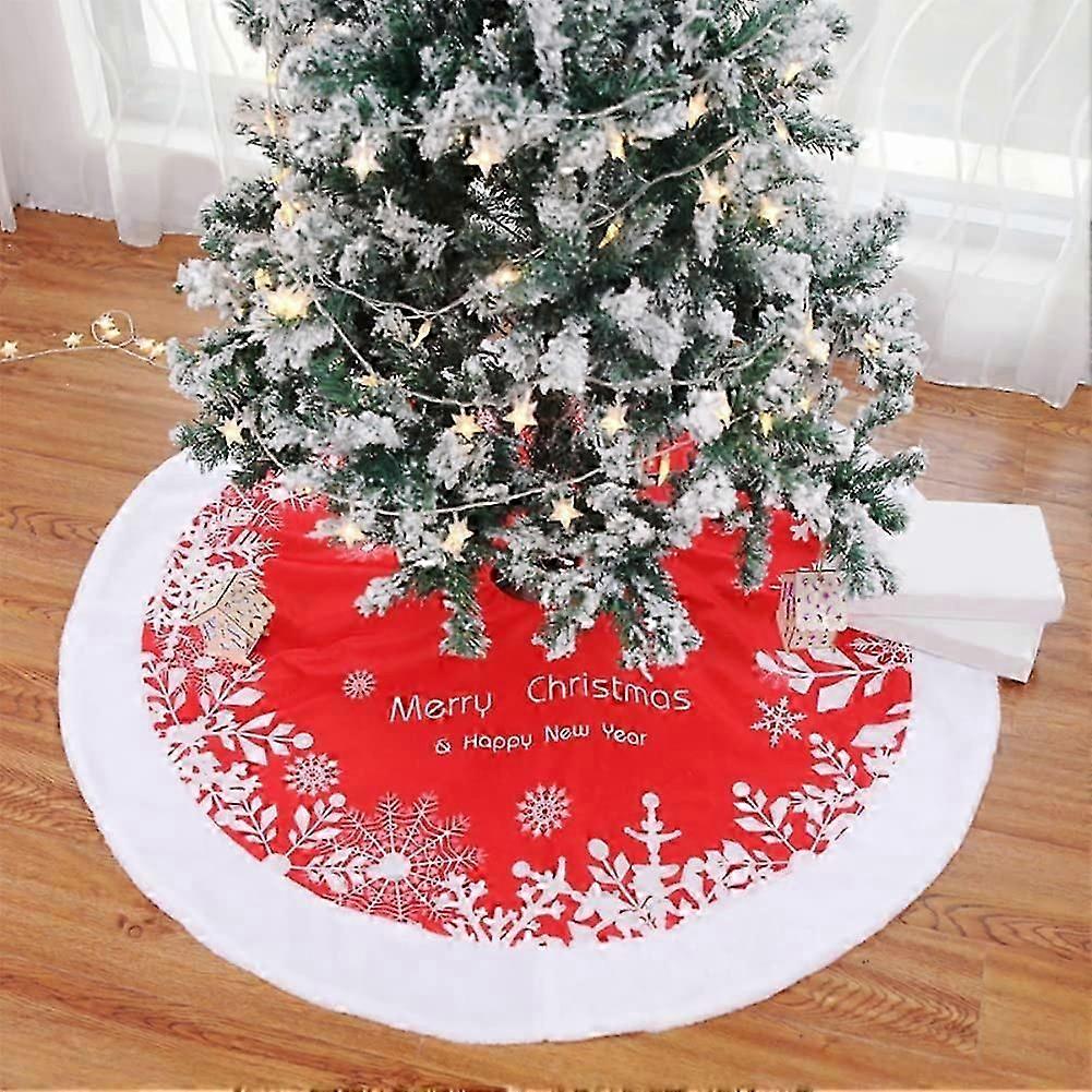 Christmas Tree Blanket 122cm Christmas Tree Blanket Round Red Christmas Tree