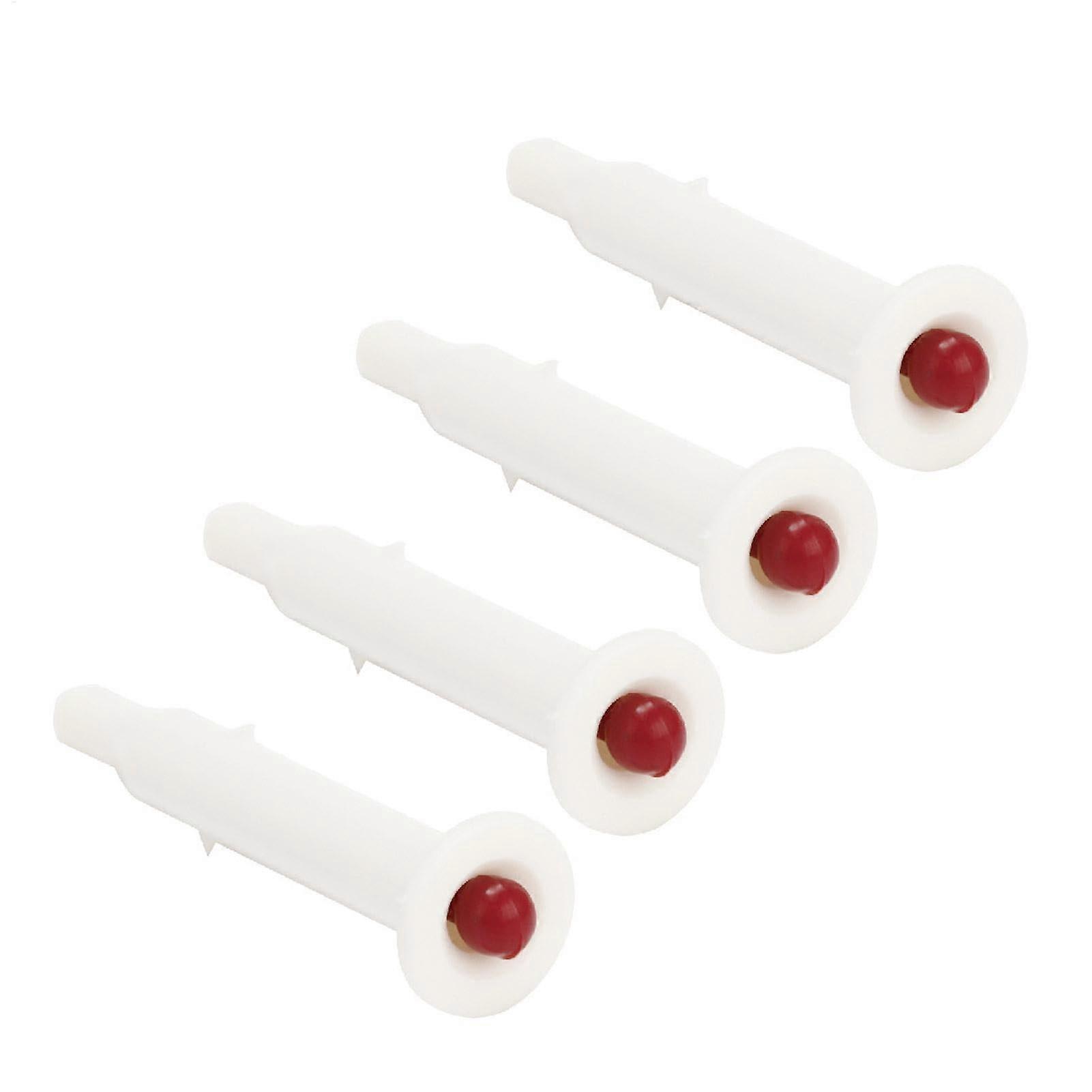 Pop Up Timer 4Pack Meat Thermometer 1.85 Inch Temperature Meter For Oven Poultry Turkey Chicken Beef