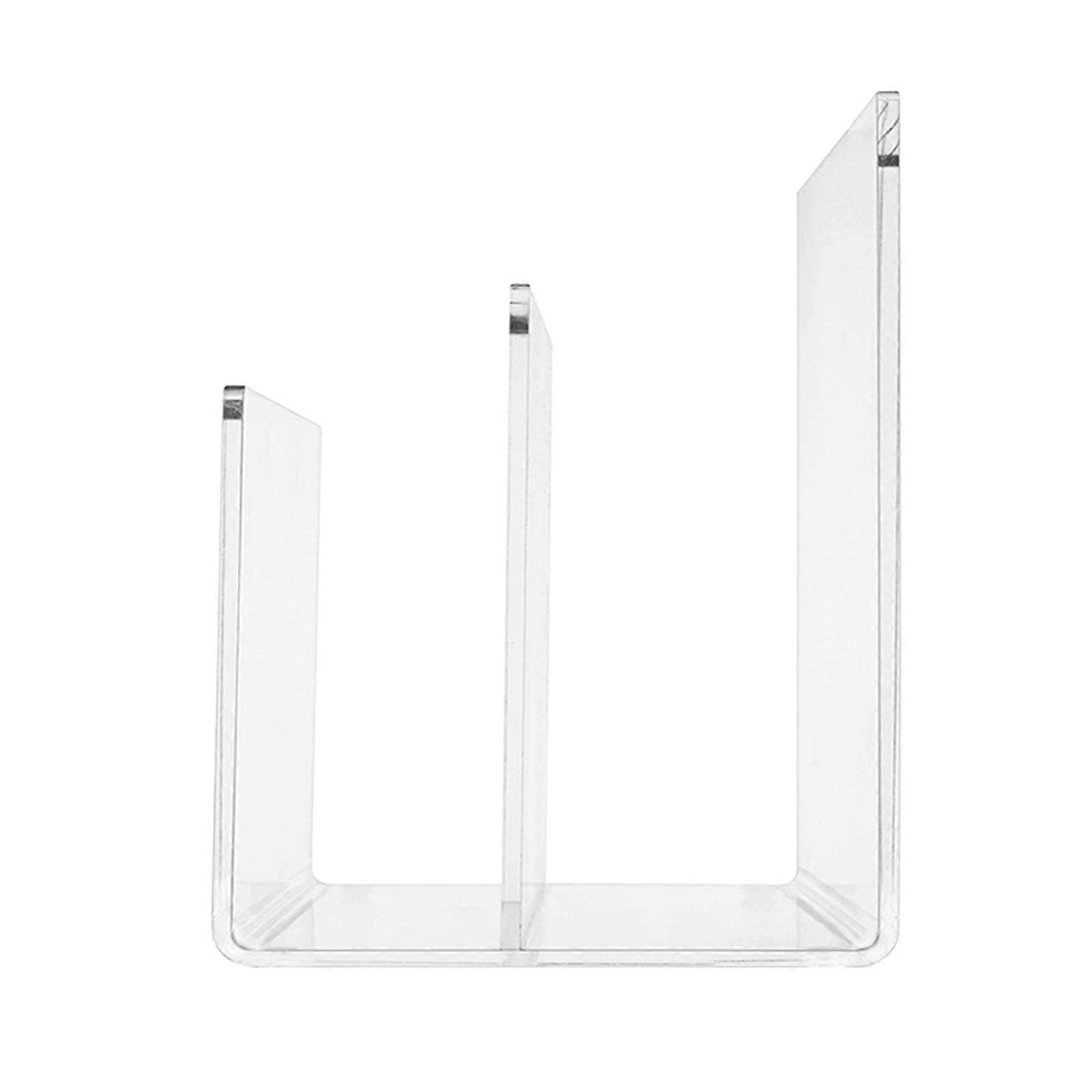 Desktop File Sorter File Organizer Acrylic File Folder Magazine Holders Office School Supplies for Paper Management Multicolor