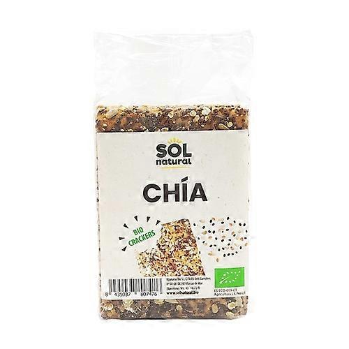 Crackers with Organic Chia Seeds 200 g