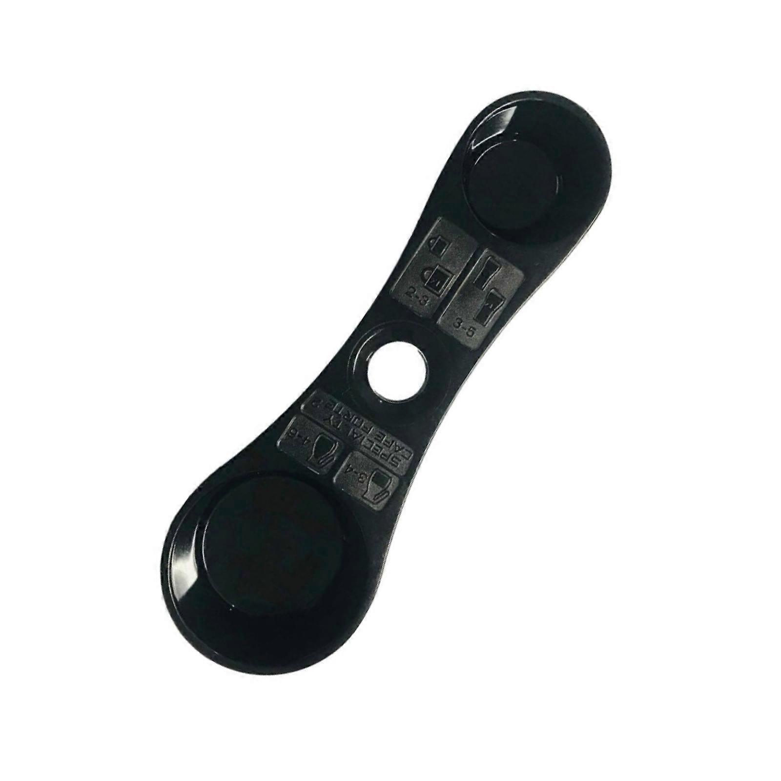 Cucchiaio dosatore professionale per caffè, utensile da cucina, cucchiaio per macchina da caffè, cucchiaio dosatore per caffè in polvere a doppia faccia, multicolore