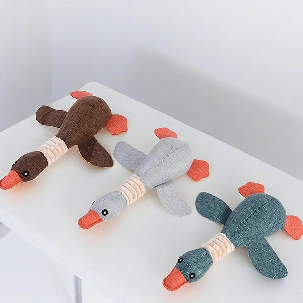 Large squeaking dog toy, durable plush toy for retrieving objects, 3-piece interactive training set