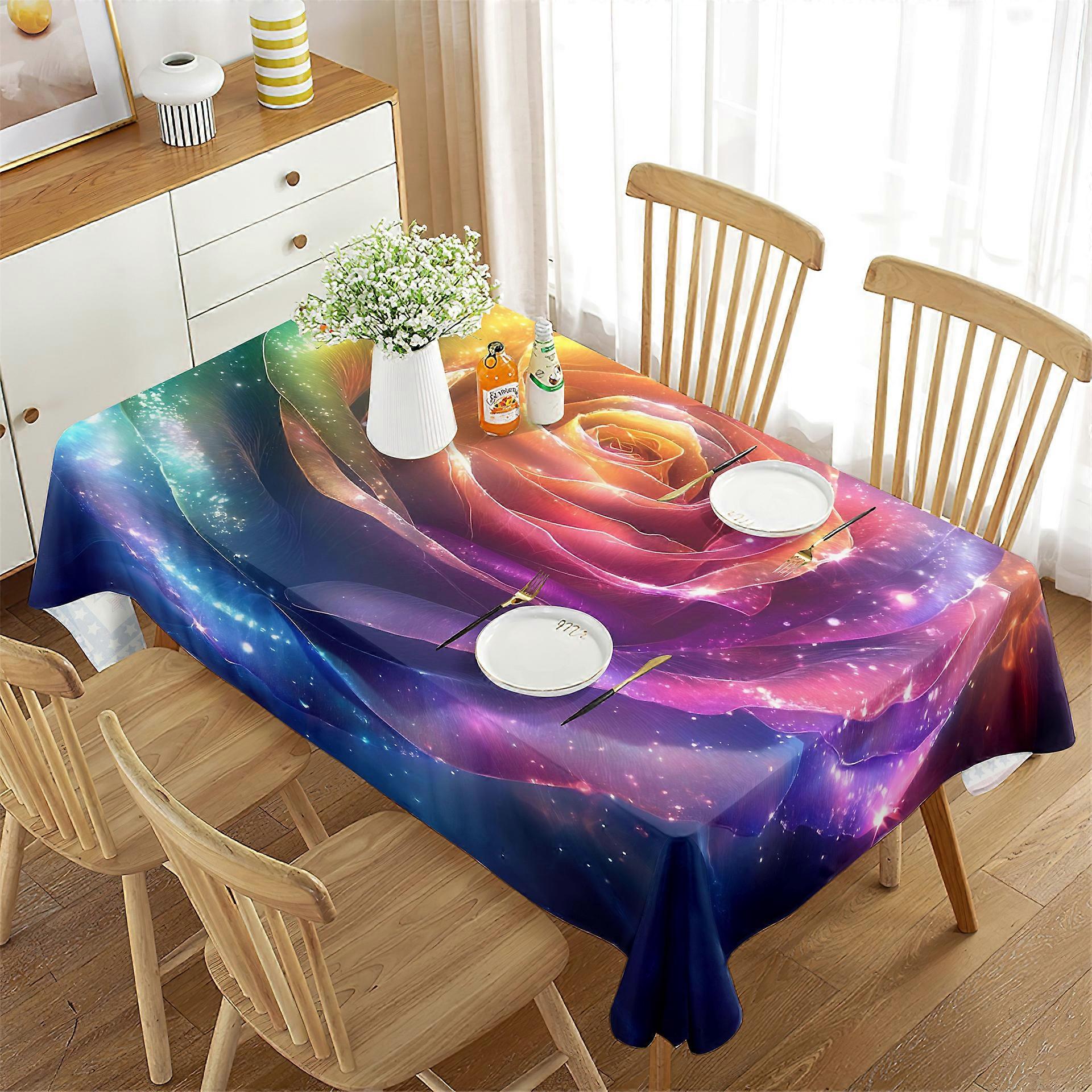 Table cloth table cloth waterproof rectangular high-end decorative table cloth