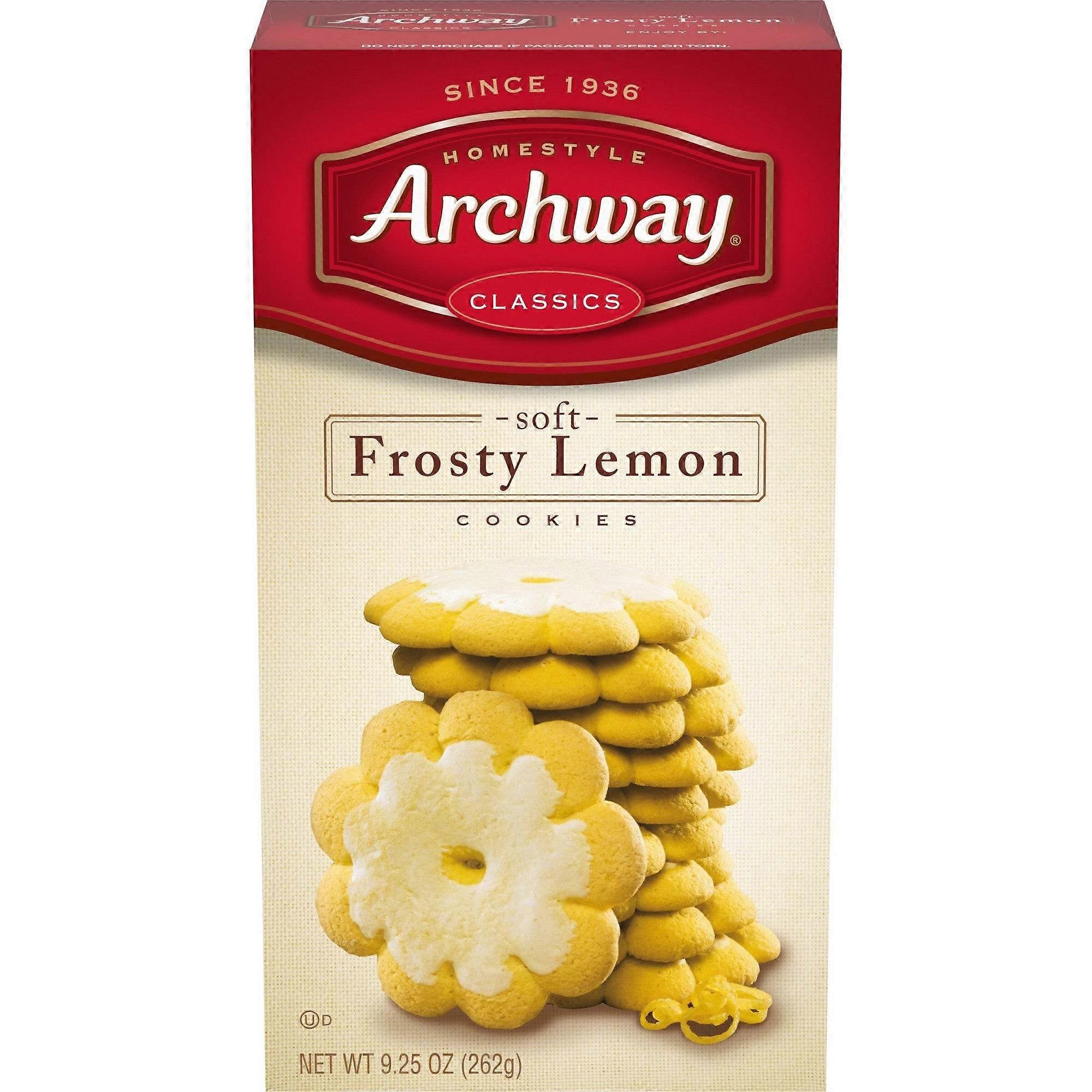 Homestyle Archway Frosty Lemon Classic Soft Cookies, 9.25 Oz