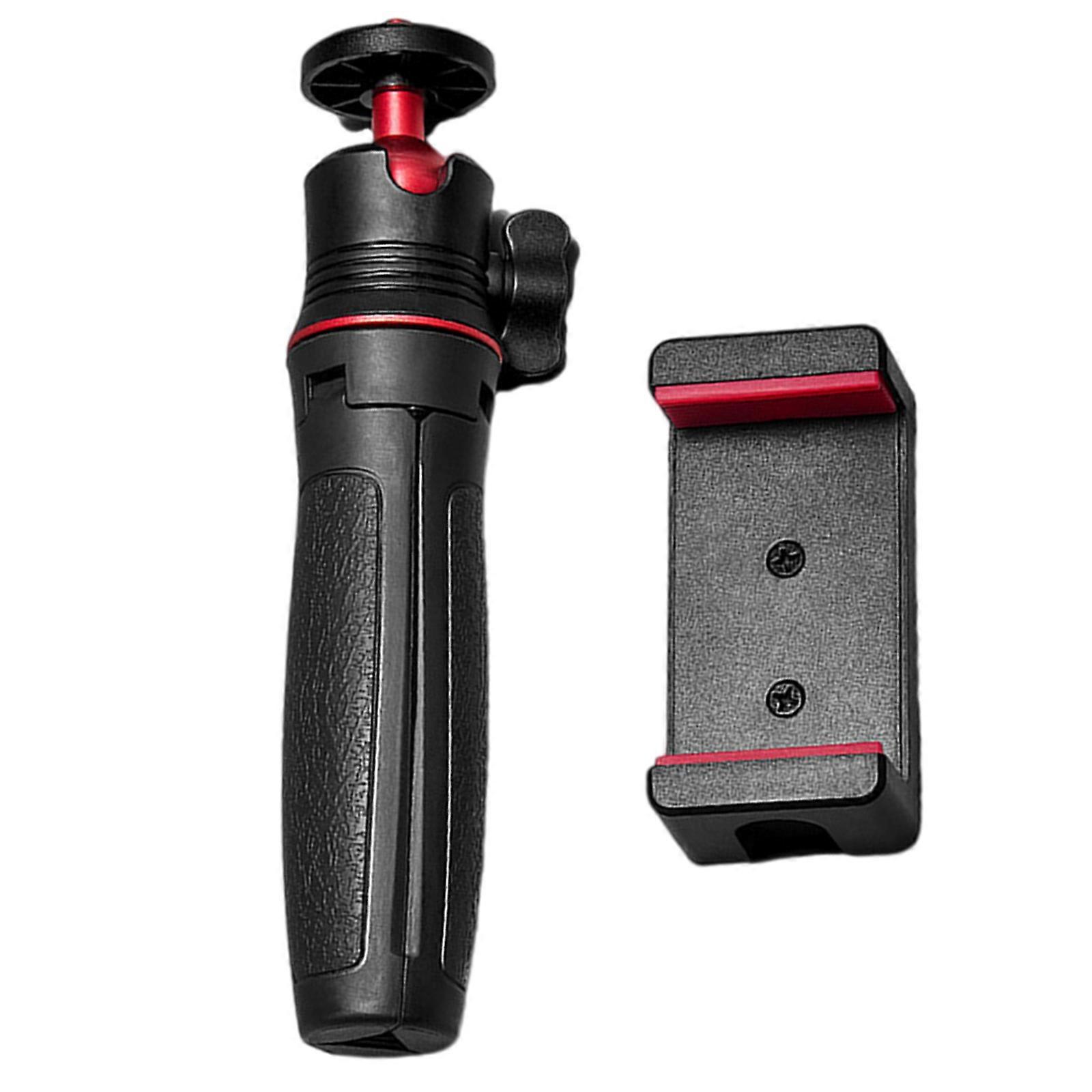 Aluminum Alloy Mini Tripod 360 Degree Rotate Head Universal Compatibility with Phone Clamp Camera Accessories Multicolor