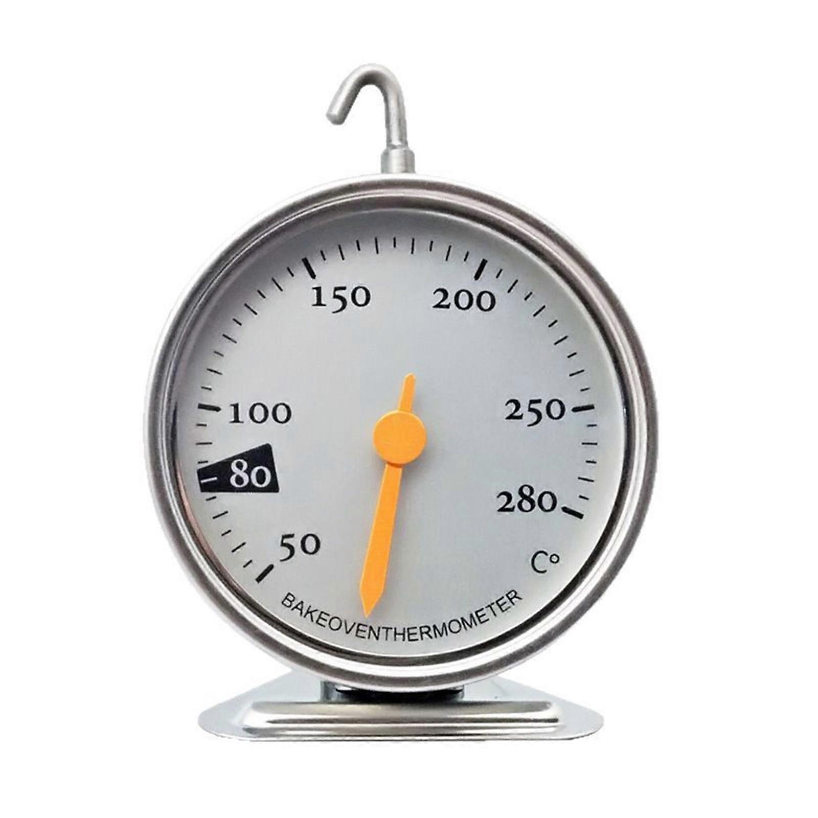 Extra Large Display Oven Thermometers with Safety Focused Designs Temperature Gauges Suitable for Family With Children Multicolor