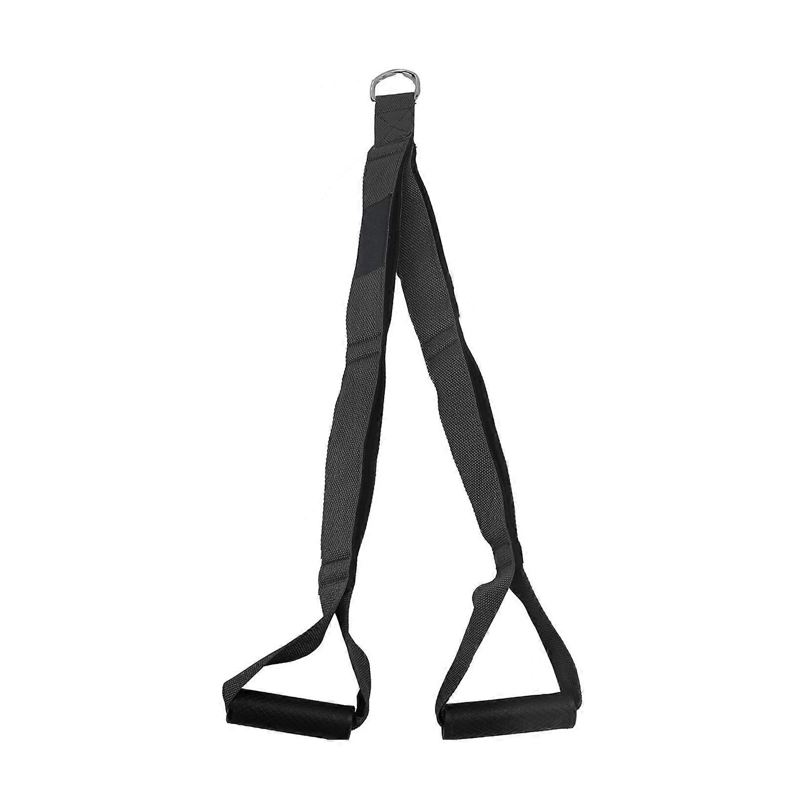 Training Rope Reinforced Stitching Gym Cable Accessory Comfortable Padding For Curls And Shoulder Exercises Multicolor