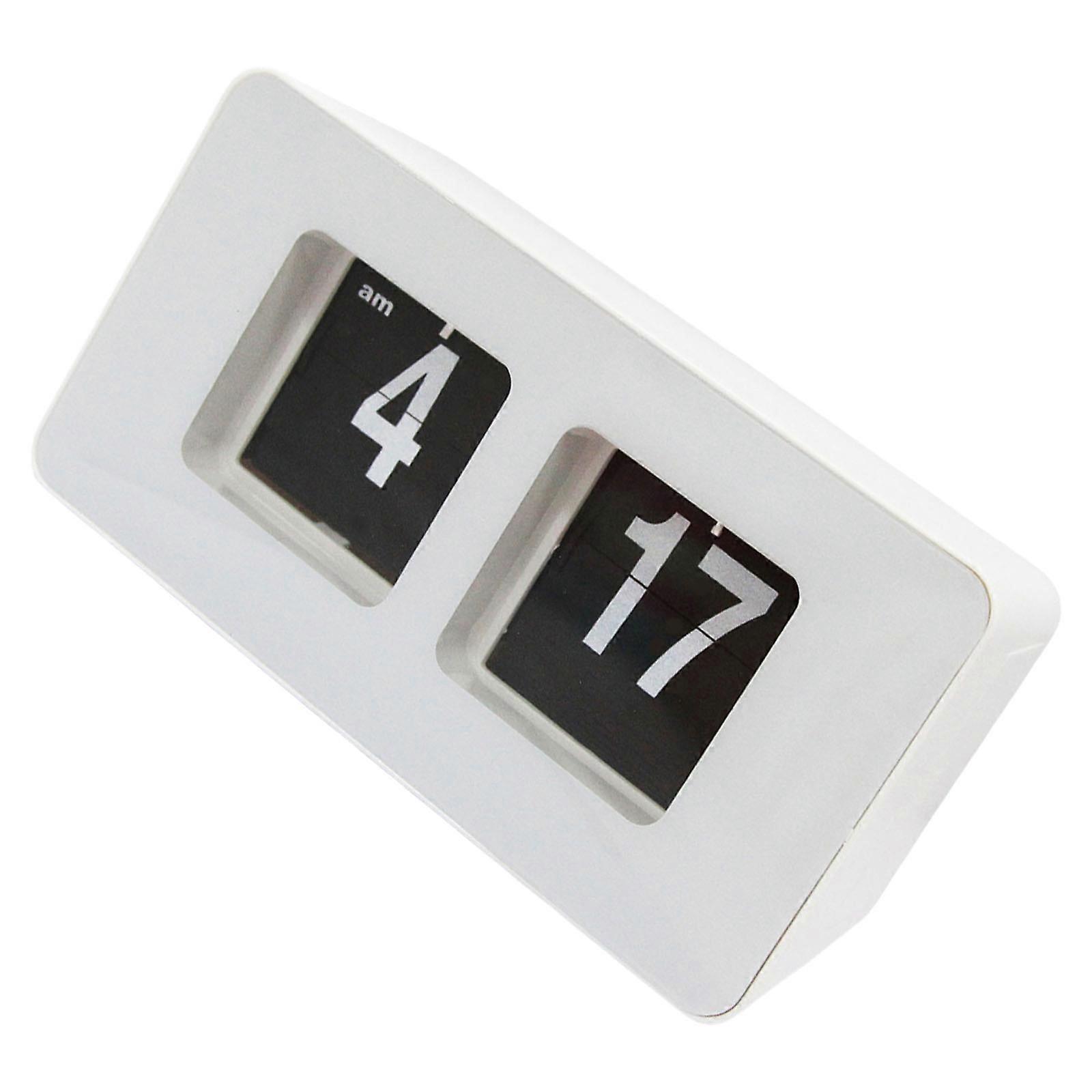 Elegant Auto Flipped Clock with Precise Timekeeping for Students and Professional Effortlessly Time Viewing Desk Clock Multicolor