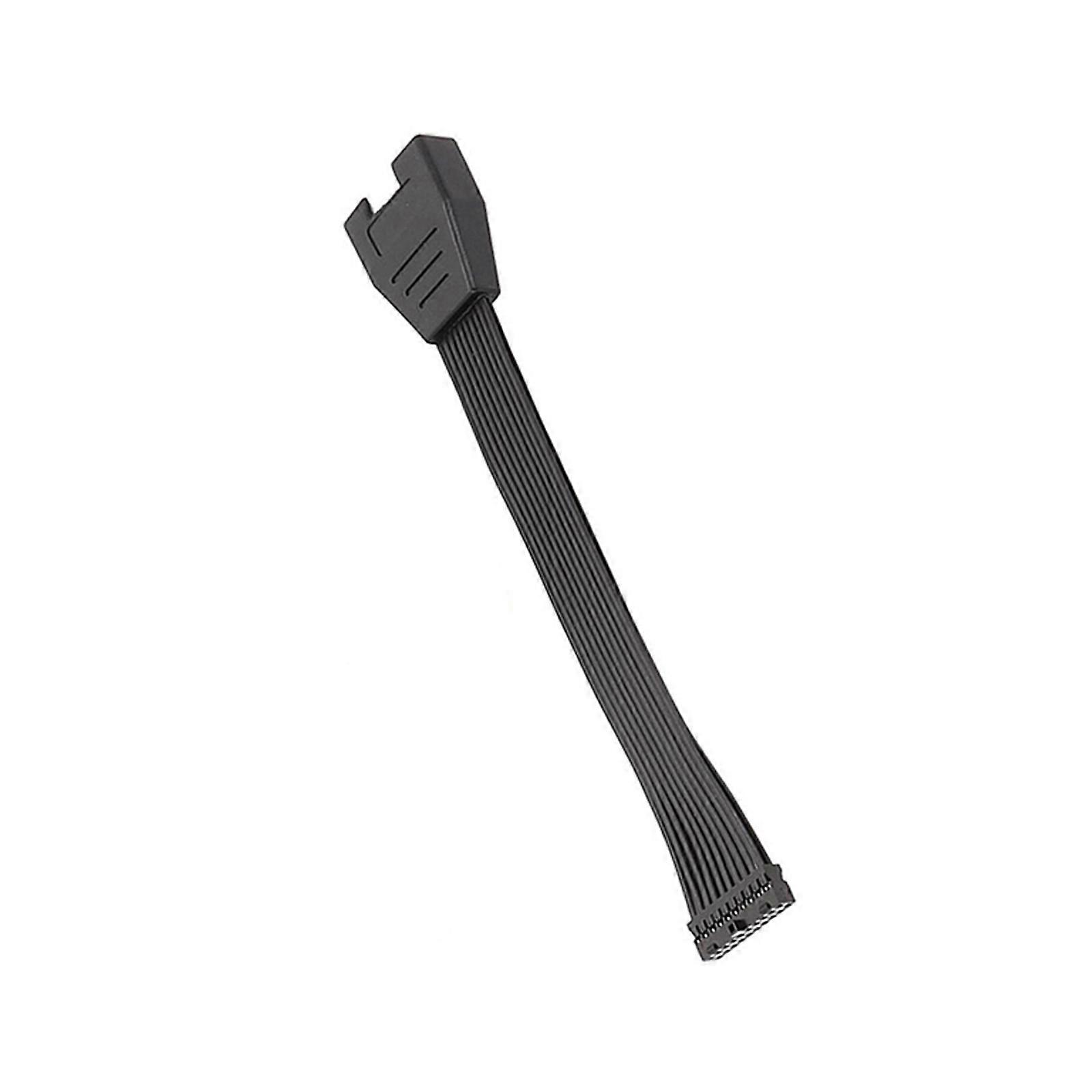 USB3.0 Internal 19Pin Header Extender for Mainboard Adapter PC Chassis USB 3.0 Header Extension Cable 5.9 inch Multicolor