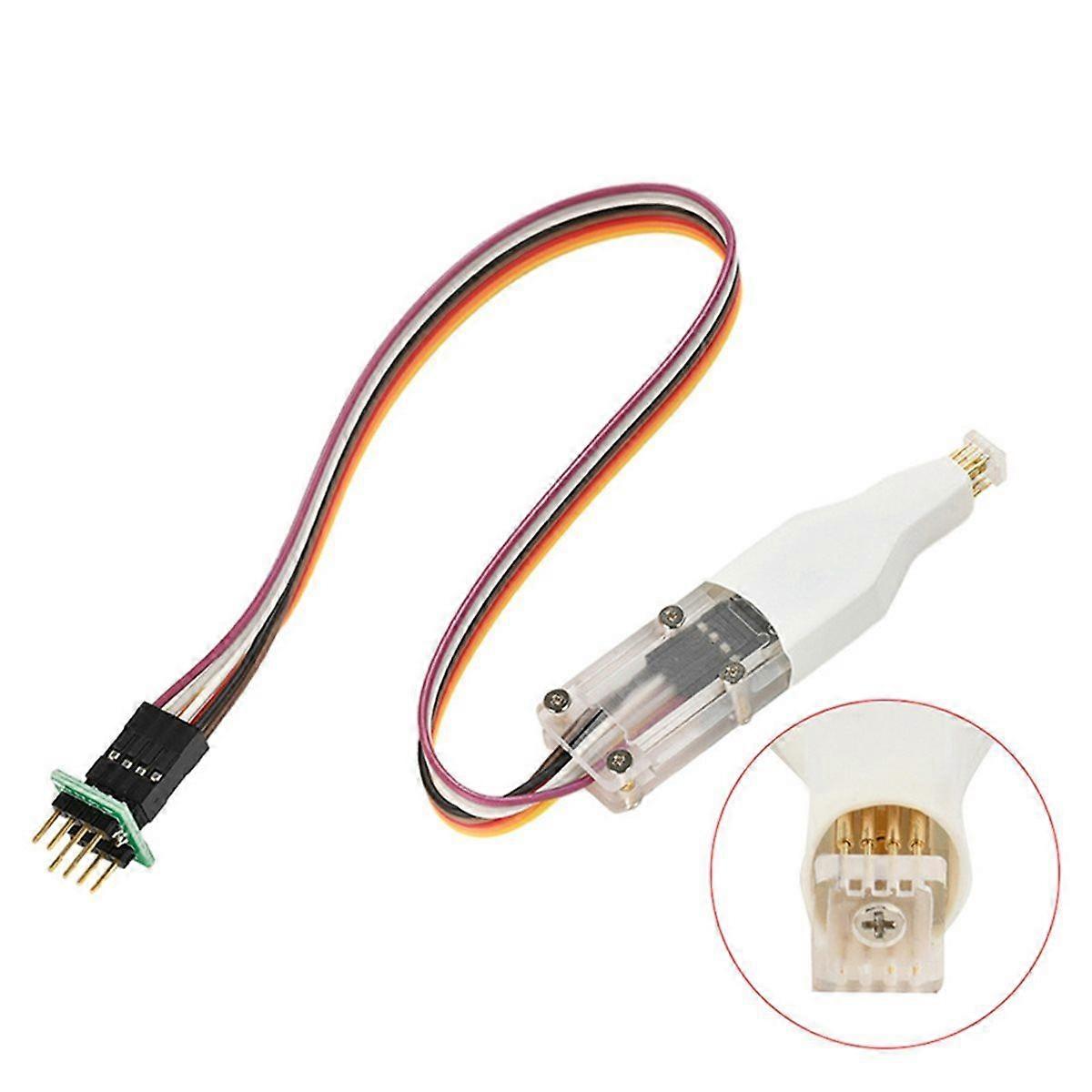 SOP8 WSON8 QDFN8 Chip Download Burn Write Probe Spring Pin Flash Eeprom Chip Burner Cable Spacing P