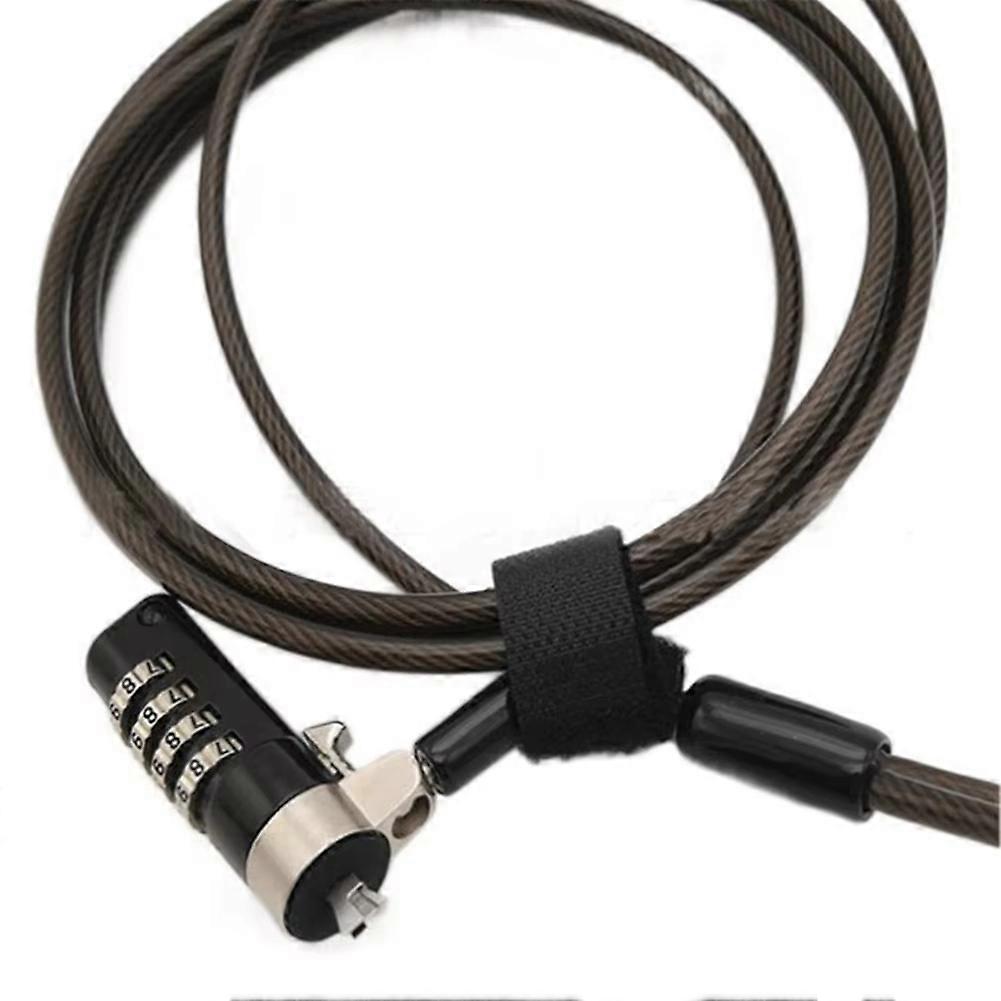 Laptop Lock for Dell Laptop Password Computer Lock 3 X 5mm Wedge-Shaped Small Hole
