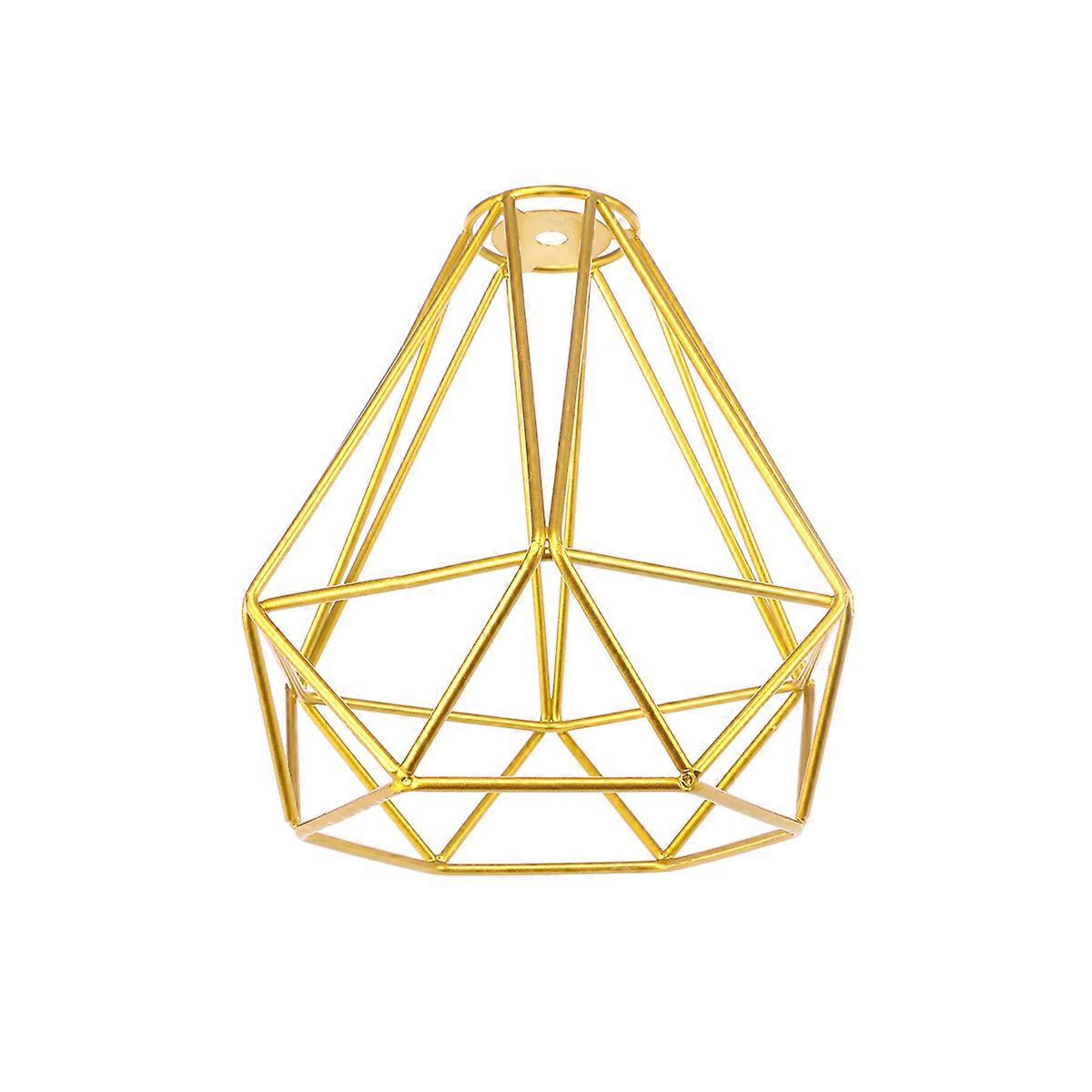 Iron Lamp Shade Clip on Vintage Light Racks for Light Use 2Pcs Gold