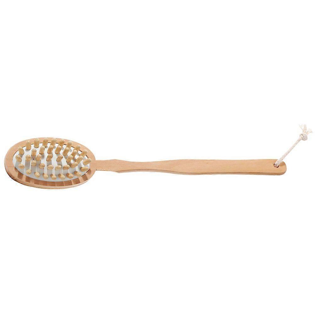 Bath Brush Body Brush Long Handle Back Scrubber Bathing Tool Bath Back Lotion Applicator