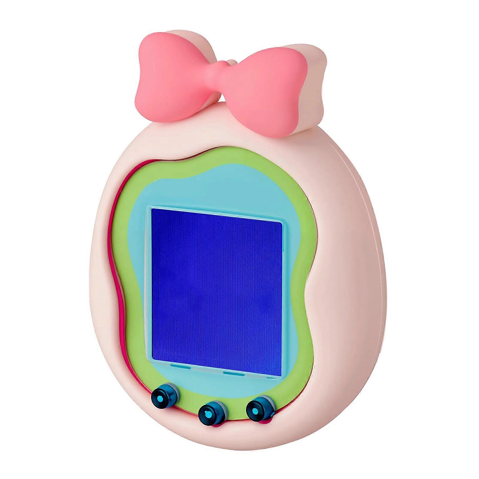 Protective Silicone Shell Enclosure Cover Suitable For Interactive Digital Pet Device Users Offering Enhances Durability  Pink