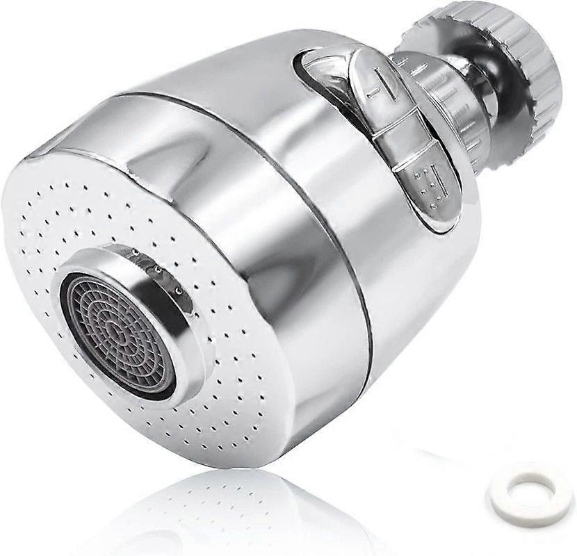 360 rotating faucet attachment, faucet aerator, filtered faucet aerator, universal adjustment nozzle head for bathroom and kitchen, with two water