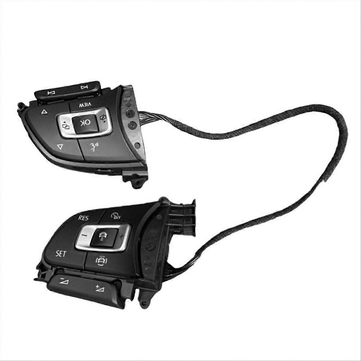 Quality Car Steering Wheel Multi-Function Button Switch 5NA959442B 5NA 959 442B for L 2017-2024