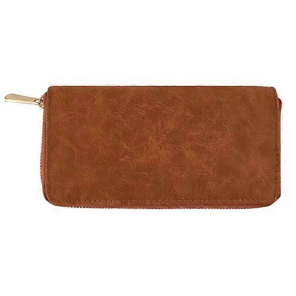 Wallet in imitation leather Brown one size