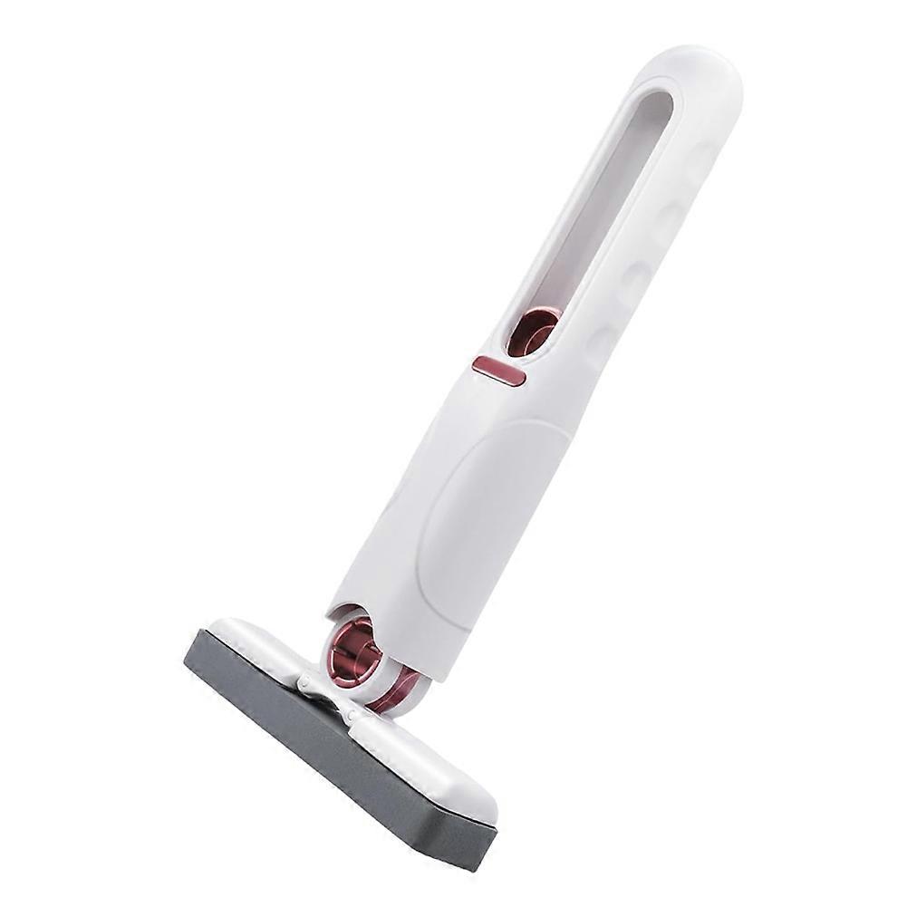 Mini Cleaning Mop, Dual-Use Sponge Mop for Wet and Dry Surfaces, Ideal for Home ( 1 Sponge Heads + 1 Squeeze Handle)