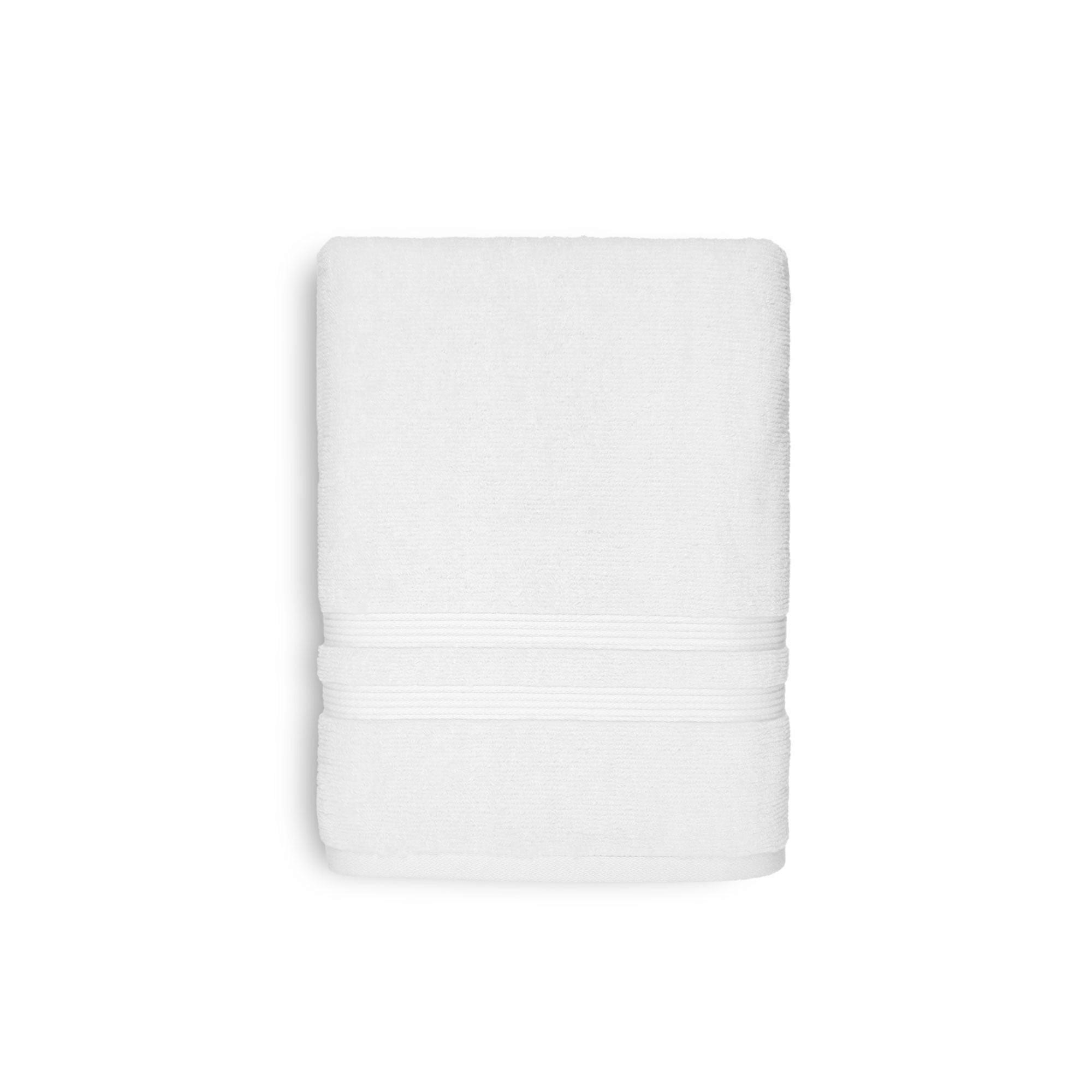 Mainstays Performance Solid Hand Towel, 26" x 16", White