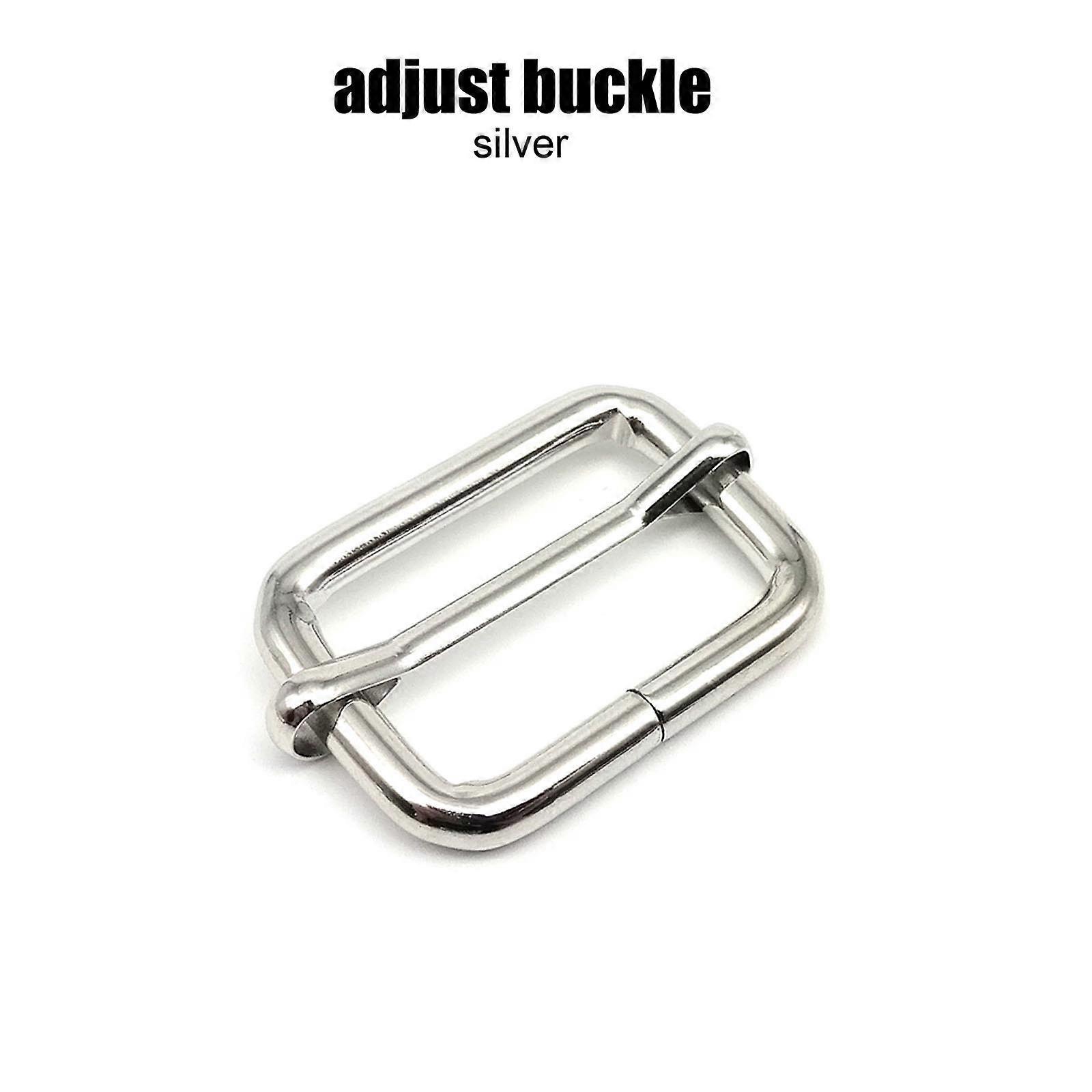 High Quality Leather Hand Bag Backpack Strap Belt D Ring Rectangle Tri-glide Adjust Roller Pin Buckle Slider Clasp Trigger Hook