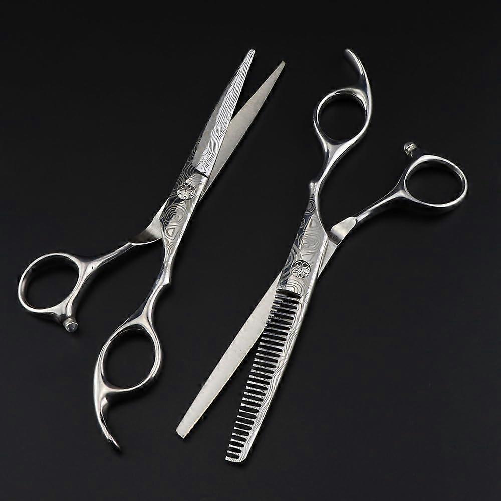 Professional 6 Inch Hair Cutting Scissors with Precision Sharp Blades and Ergonomic Handle Design