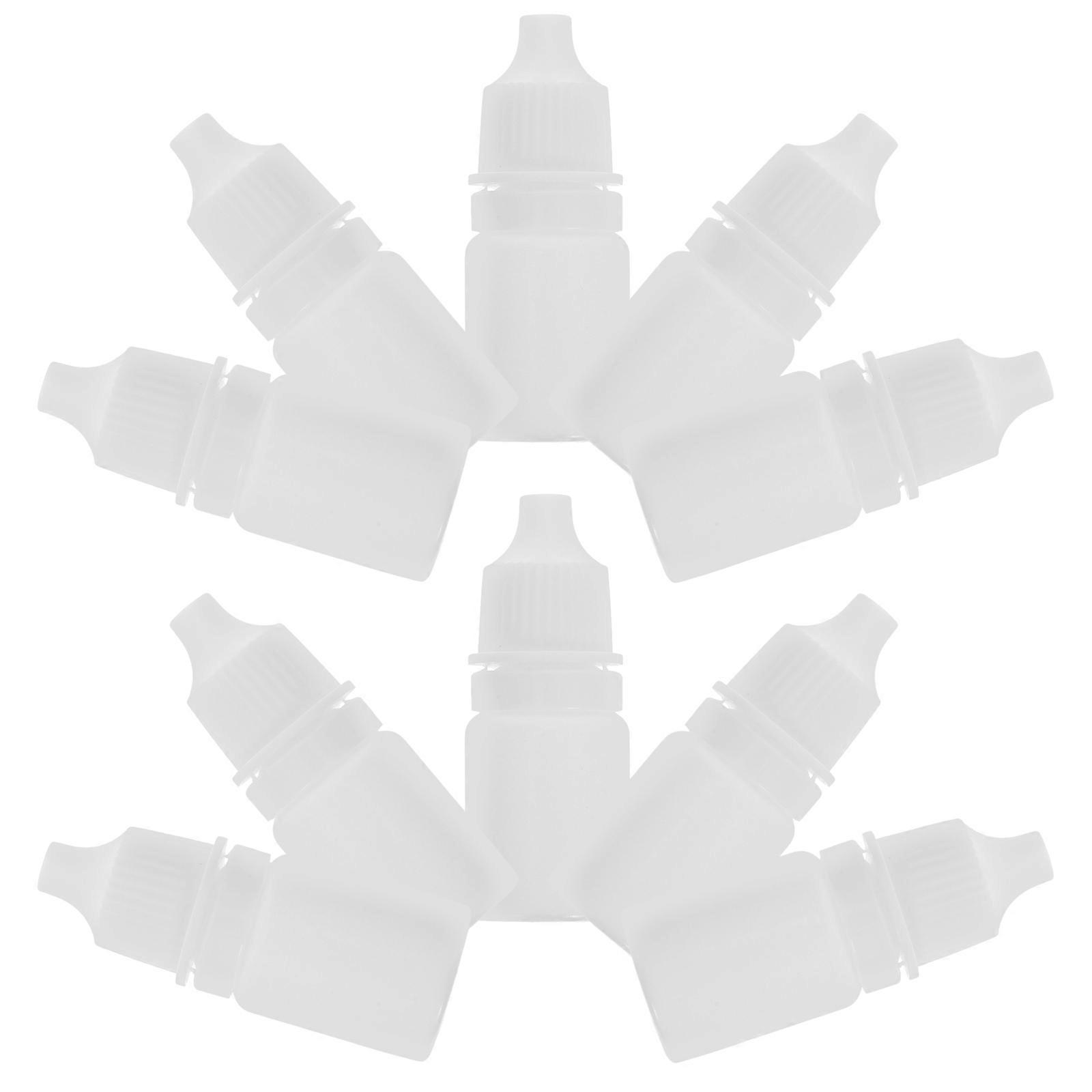 10Pcs Mini Squeeze Eye Dropper Bottles Portable Liquid Droppers