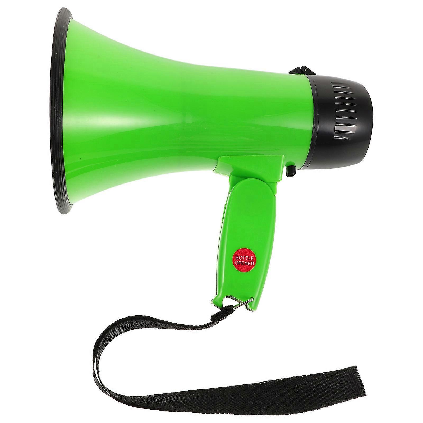 Portable Megaphone Loud Speaker with 240S Recording for Security 2Pcs