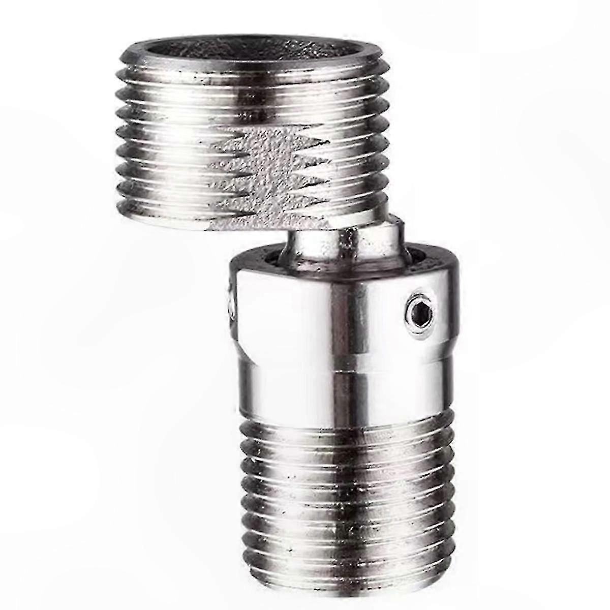 360 Rotatable Curved Foot Eccentric Screw Wall-Mounted Shower_connector Adapter Fitting Part