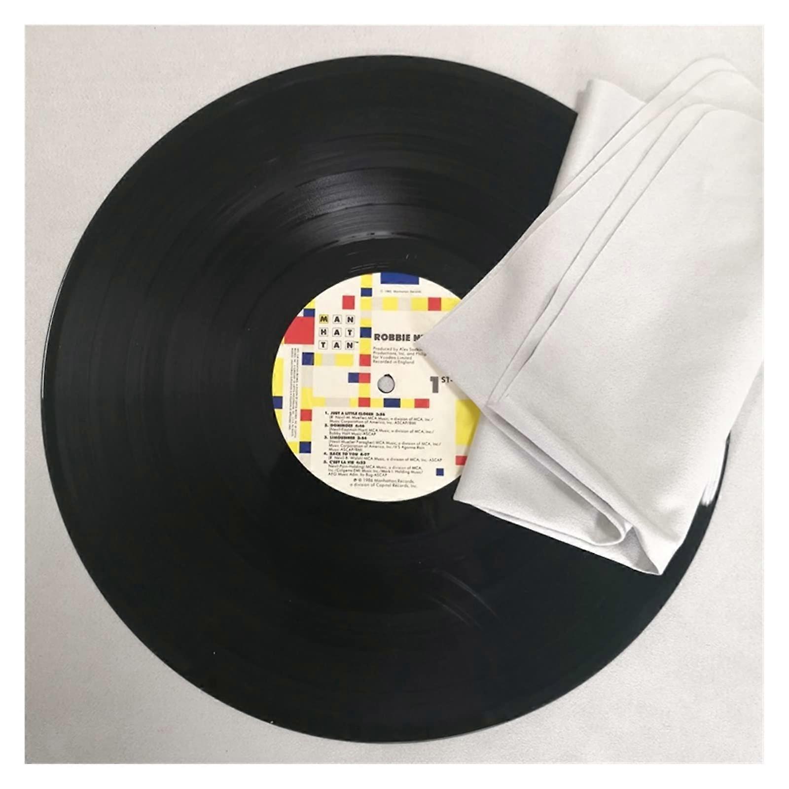 Cleaning Cloth Large Absorbent Soft Cloth For Vinyl Records 2 Pack