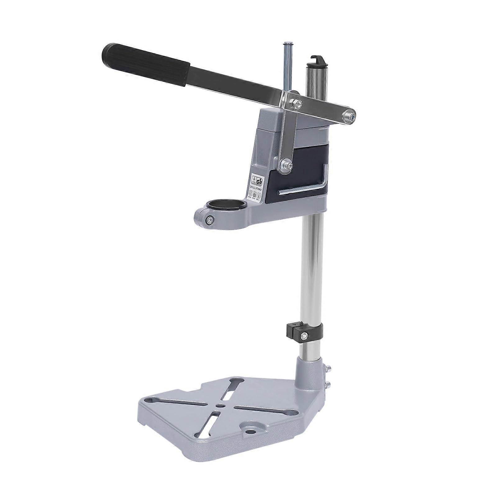 Universal Adjustable Drill Press Stand with Bench Clamp, Stable Base for Accurate Woodworking