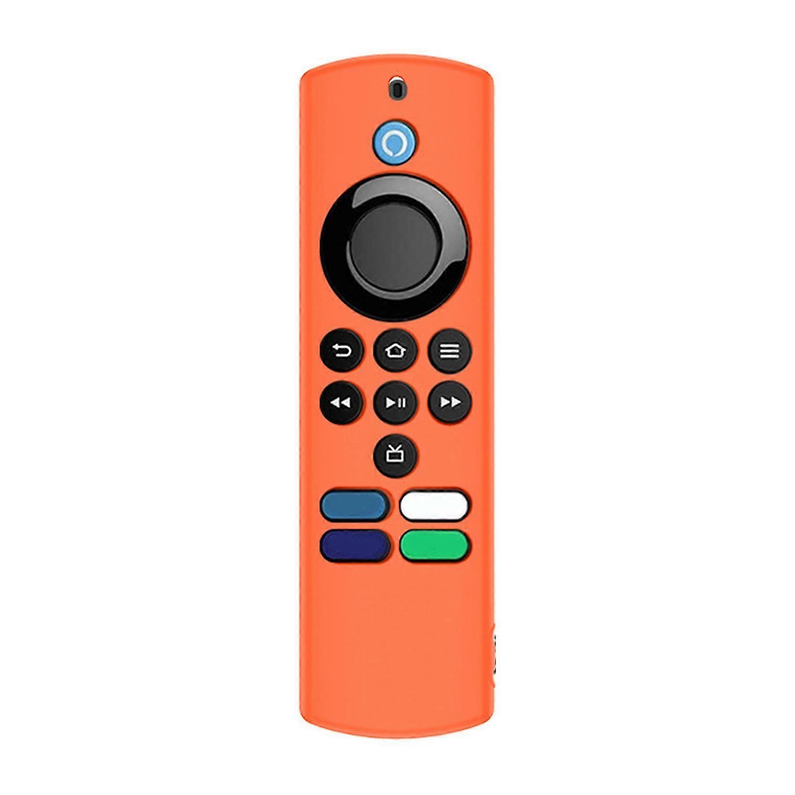 Remote Control Cover With Strap Full Coverage Dirt-resistant Silicone Remote Control Protective Case For Alexa Voice Remote Lite(2nd Gen)