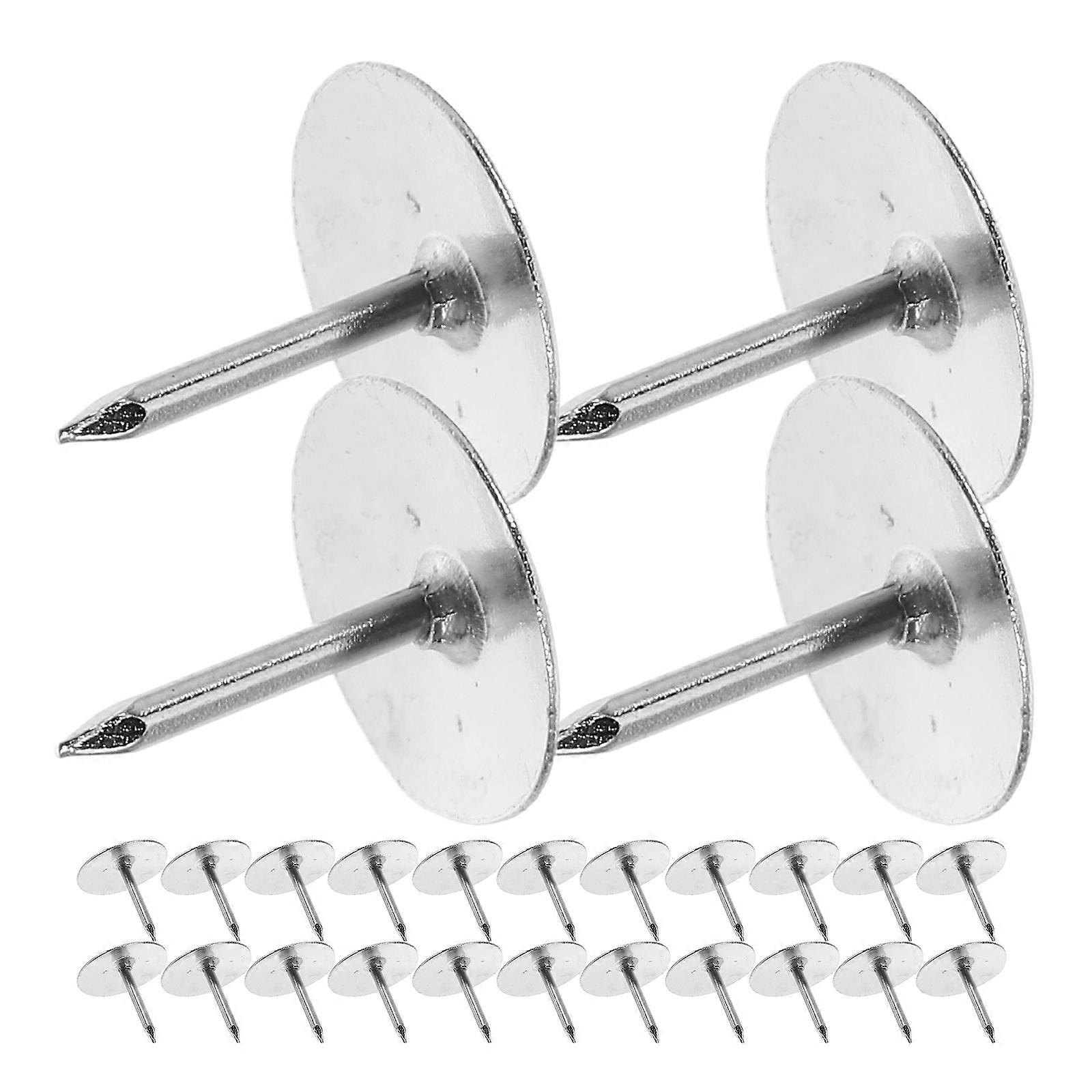 Silver Decorative Push Pins with Sturdy Iron Material for Wall Hangings and Cork Boards 800pcs