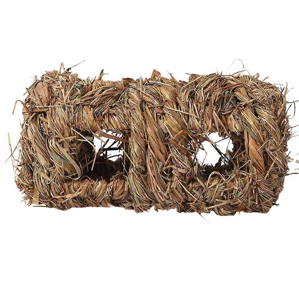 Hamster Rest Nest Made from Straw for Sleeping and Biting