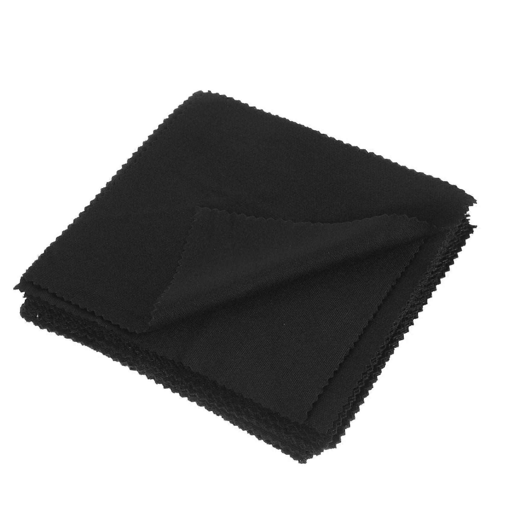 100pcs Microfiber Cleaning Cloth DoubleSided Soft for Eyeglasses Screens Scratch Reusable