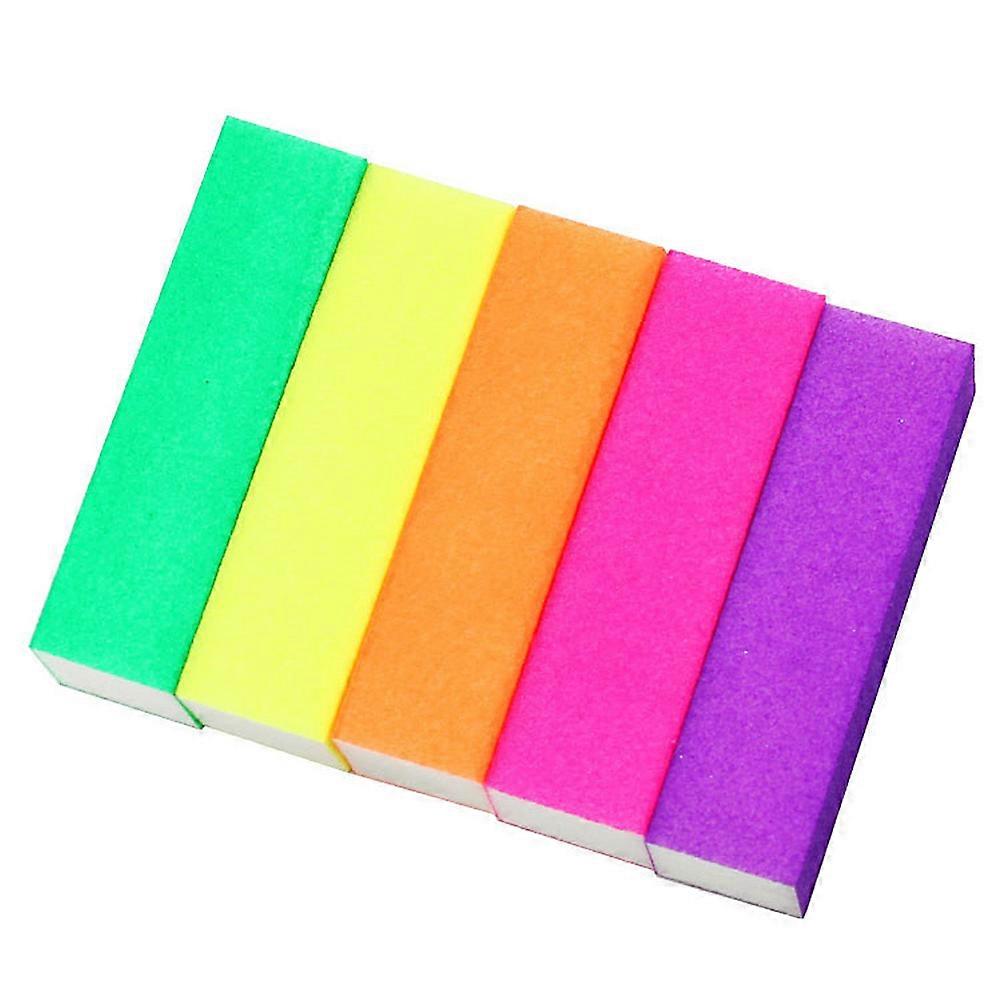 Sponge Nail Buffer Nail Sanding Blocks for Filing 10Pcs Assorted