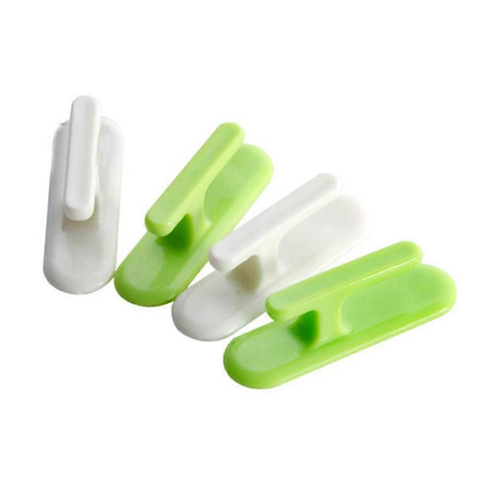 Adhesive Curtain Hooks Curtain Holdbacks White Self-Adhesive 40Pcs