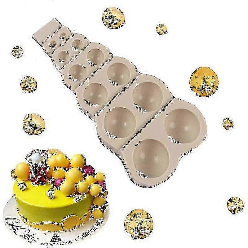 2025 3d Bead Pearl Silicone Mold Multi Size Cake Decorating Tools (1pcs)