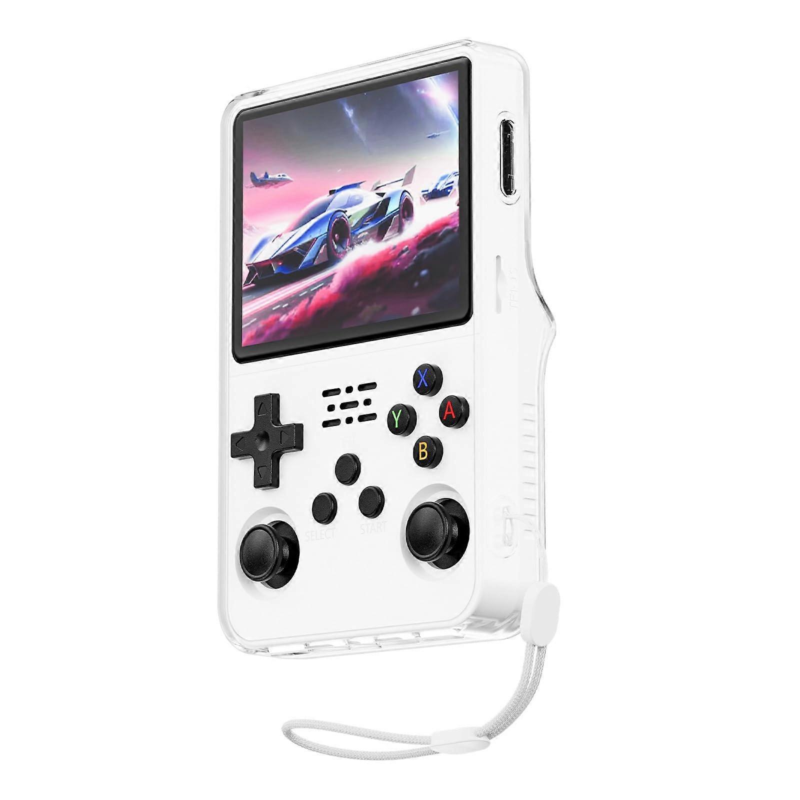 Handheld Gaming Console Case for R36S Shockproof Water Resistant Sleeve with Full Port Access