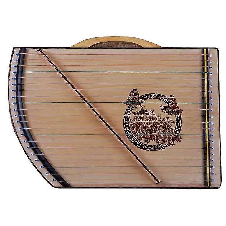 21String Portable Mini Guzheng for Beginners with Backpack and Full Accessory Kit