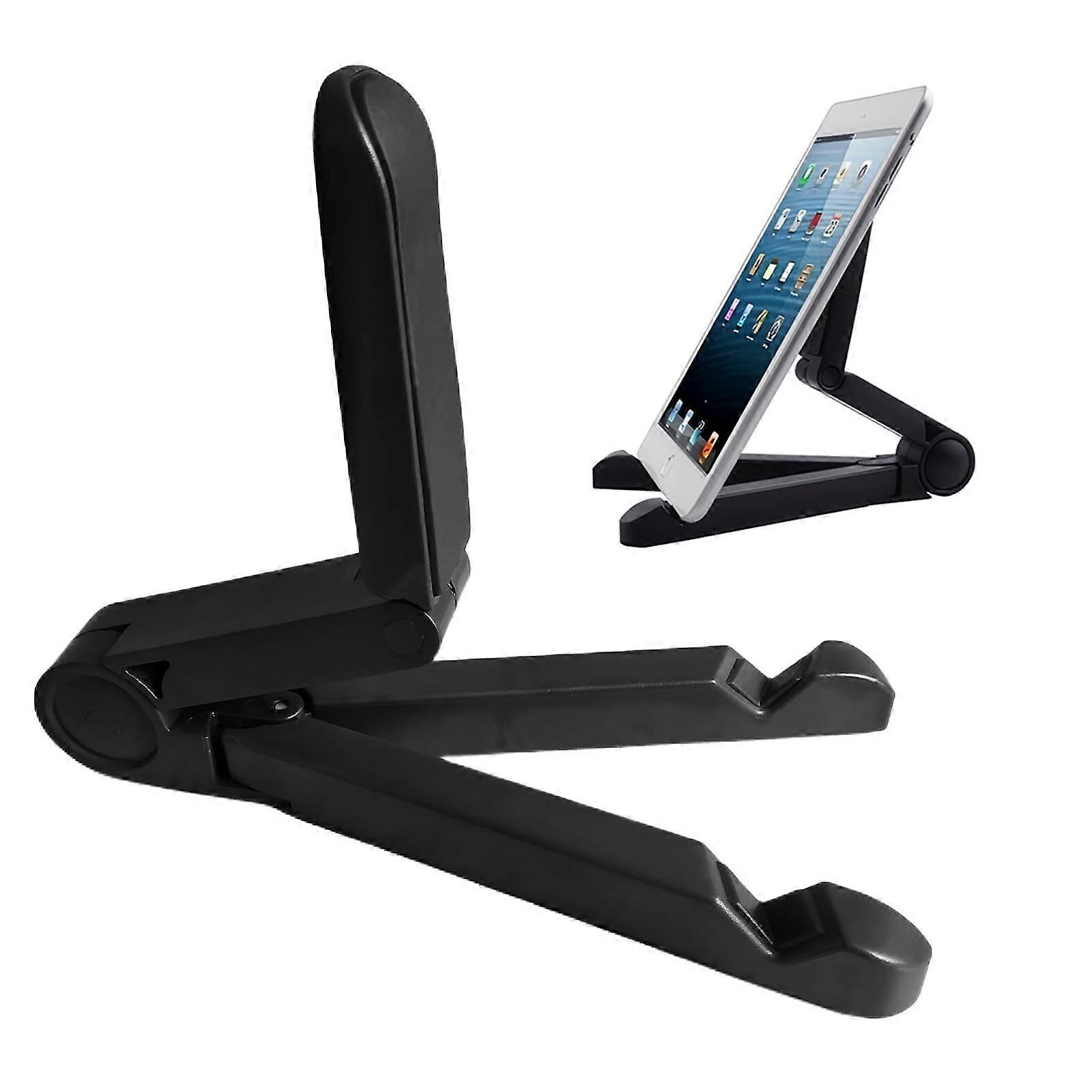 Adjustable Tablet Stand for Desk, Universal Holder 414 Inch, Foldable Stand for iPad with NonSlip Base